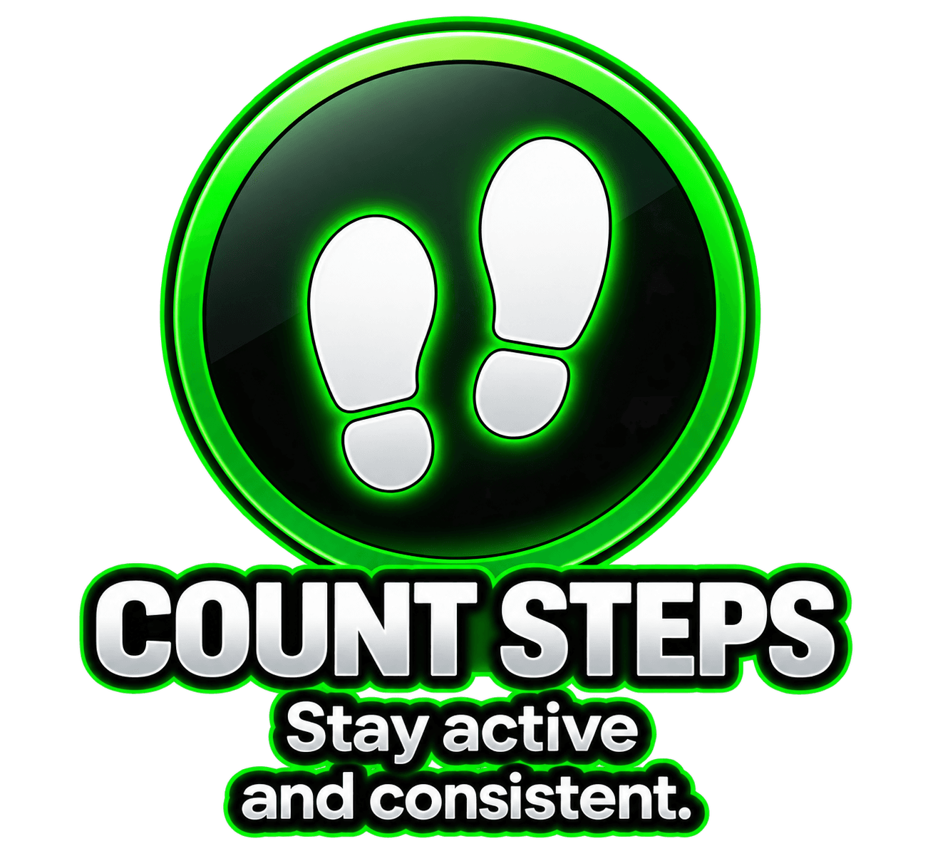 Count Steps — stay active and consistent.